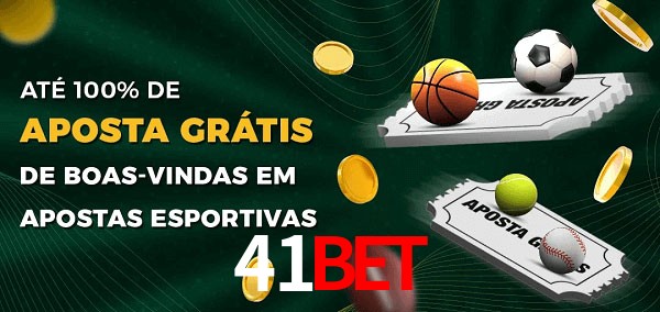 41bet Ate 100% de Aposta Gratis
